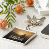 Good Morning Sunshine Sleutelhanger (Zijkant)