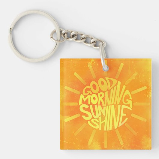 Good Morning, Sunshine. Sleutelhanger (voorkant)