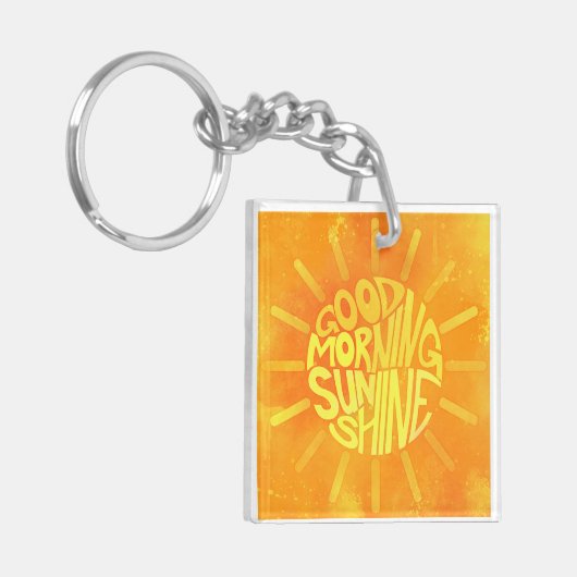 Good Morning, Sunshine. Sleutelhanger (Voorkant Links)
