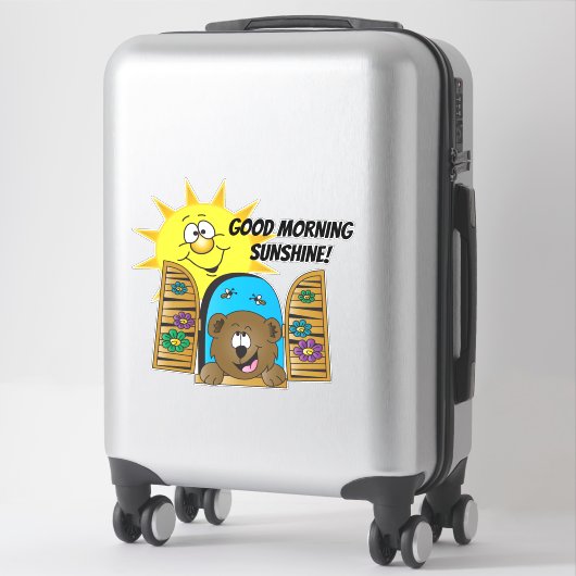 Good Morning Sunshine Sticker (Koffer)