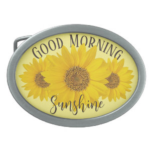Good Morning Sunshine Sunflower Gesp