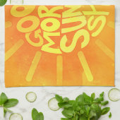 Good Morning, Sunshine. Theedoek (Gevouwen)