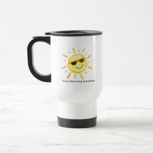 Good Morning Sunshine Travel Mug Reisbeker (Links)