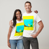 Good Morning Yellow Bird Mannen Basic T Shirt (Unisex)