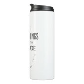 Good Mornings Gratitude Tumbler Thermosbeker (Geroteerd rechts)