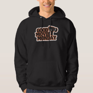 Good Movie Monday Hoodie (Black, Unisex)