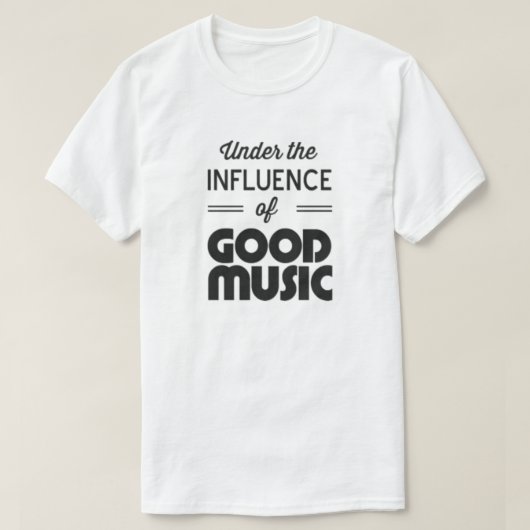 Good Music T-Shirt (Design voorkant)