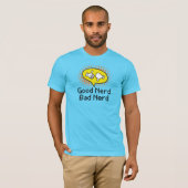Good Nerd Bad Nerd Turquoise T-shirt (Voorkant volledig)