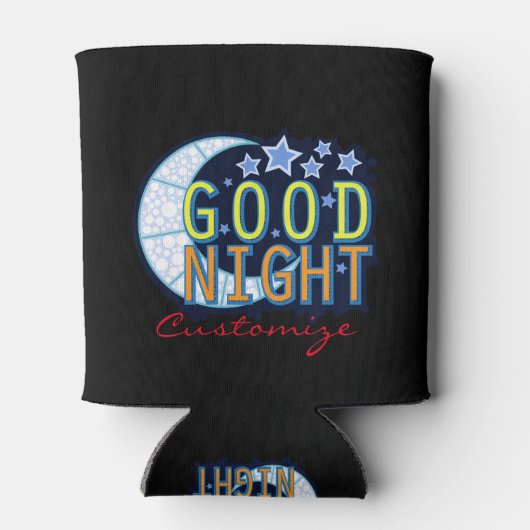 Good Night Crescent Moon Thunder_Cove Blikjeskoeler (Achterkant)