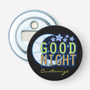 Good Night Crescent Moon Thunder_Cove Button Flesopener