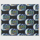 Good Night Crescent Moon Thunder_Cove Cadeaupapier (Vlak)