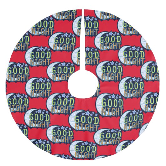 Good Night Crescent Moon Thunder_Cove Kerstboom Rok (Voorkant)