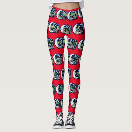 Good Night Crescent Moon Thunder_Cove Leggings (Voorkant)
