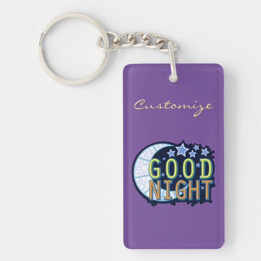 Good Night Crescent Moon Thunder_Cove Sleutelhanger (Voorkant)