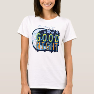 Good Night Crescent Moon Thunder_Cove T-shirt