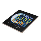 Good Night Crescent Moon Thunder_Cove Tegeltje (Zijkant)