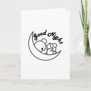 GOOD NIGHT KAART