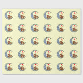 Good Night Koala Moon Cadeaupapier (Vlak)