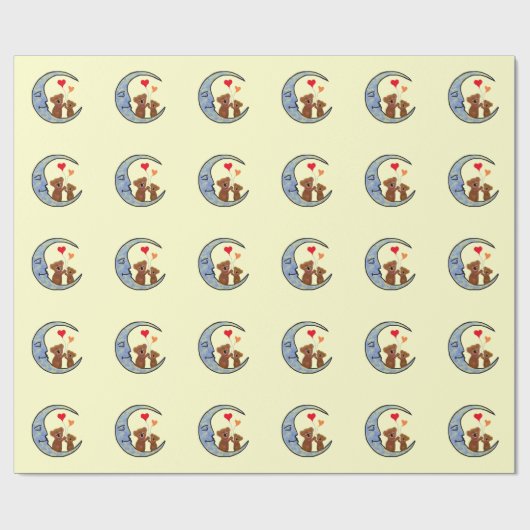 Good Night Koala Moon Cadeaupapier (Vlak)