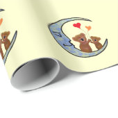 Good Night Koala Moon Cadeaupapier (Rol Hoek)