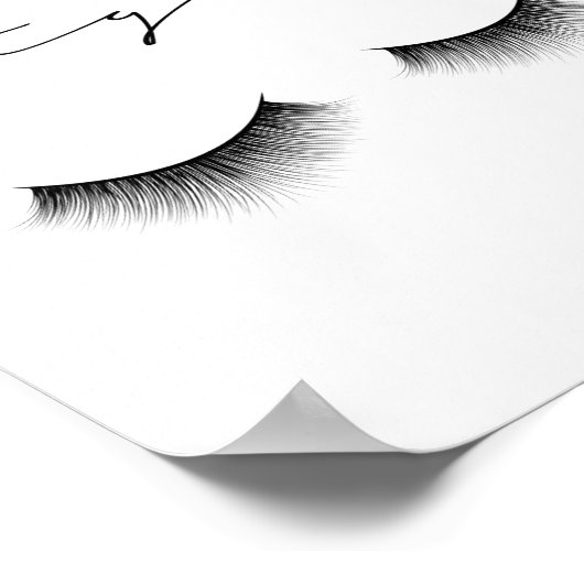 Good Night Lashes Poster (Hoek)