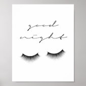 Good Night Lashes Poster (Voorkant)