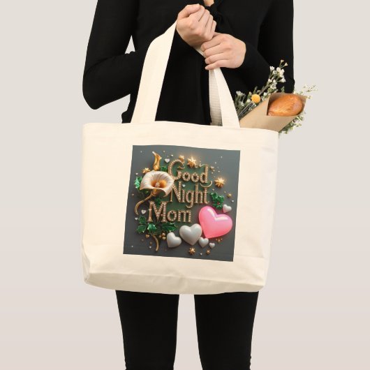 Good Night, Mom - Glamour Edition Canvas tas (Voorkant (product))