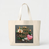 Good Night, Mom - Glamour Edition Canvas tas (Voorkant)