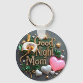 Good Night, Mom - Glamour Edition Canvas tas Sleutelhanger (Voorkant)