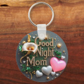 Good Night, Mom - Glamour Edition Canvas tas Sleutelhanger (Voorkant)