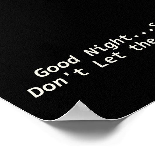 Good Night Moon Poster (Hoek)