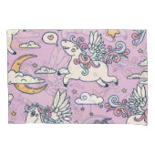 Good Night Pegasus: Cute Cartoon Kussensloop (Voorkant)