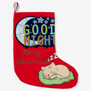 Good Night Slaping Kat Thunder_Cove Kleine Kerstsok