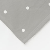 Good Night Sleepy Llama & Polka Dots Fleece Deken (Hoek)