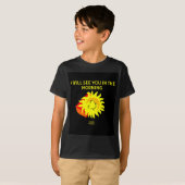 Good Night Sun Boys Black Basic T Shirt (Voorkant volledig)