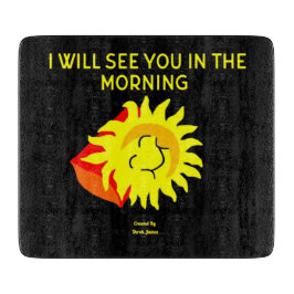 Good Night Sun Cutting Board 15,2 x 17,8 cm Snijplank