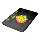 Good Night Sun Large Bath Mat (Gekanteld)