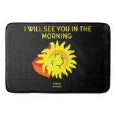 Good Night Sun Large Bath Mat (Voorkant)