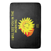 Good Night Sun Large Bath Mat (Voorkant Verticaal)