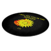 Good Night Sun Round Cutting Board 30,4 cm Snijplank (Hoek)