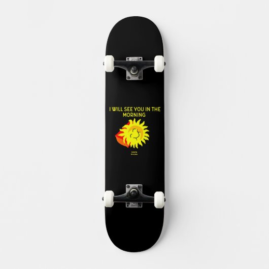 Good Night Sun Skateboard (Voorkant)