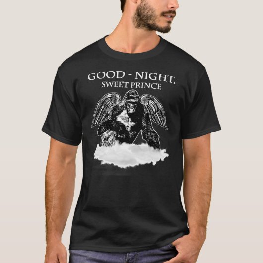 Good Night, Sweet Prince Harambe Essential T-Shirt (Voorkant)