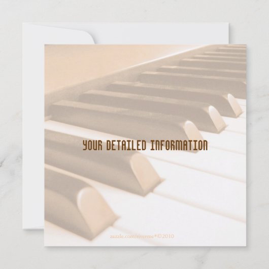 Good Old Days Reunion nodigt uit Kaart (Achterkant)