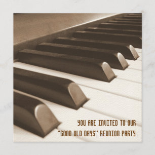 Good Old Days Reunion nodigt uit Kaart