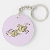 Good Old Days Women's Humor Round Sleutelhanger (Achterkant)