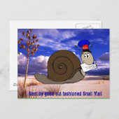 Good Old Fashioned Snail Mail Briefkaart (Voorkant / Achterkant)