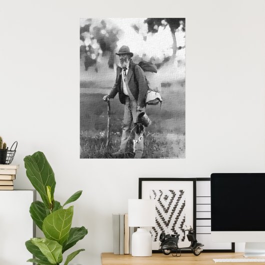 Good Old Jolly Australian Swagman Poster (Thuiskantoor)