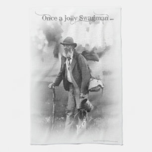 Good Old Jolly Swagman Tea Towel Theedoek