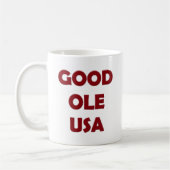 Good Ole USA, Red-Coffee Mok (Links)