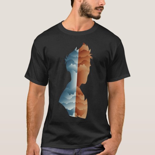 Good Omens Crowley T-shirt (Voorkant)
